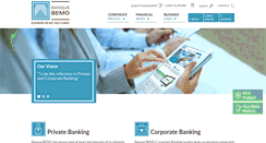 Desktop Screenshot of bemobank.com