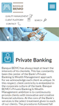 Mobile Screenshot of bemobank.com